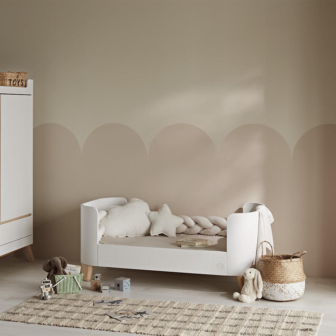  Gaia Baby Serena Cot Bed - White、mySite、merchandisen