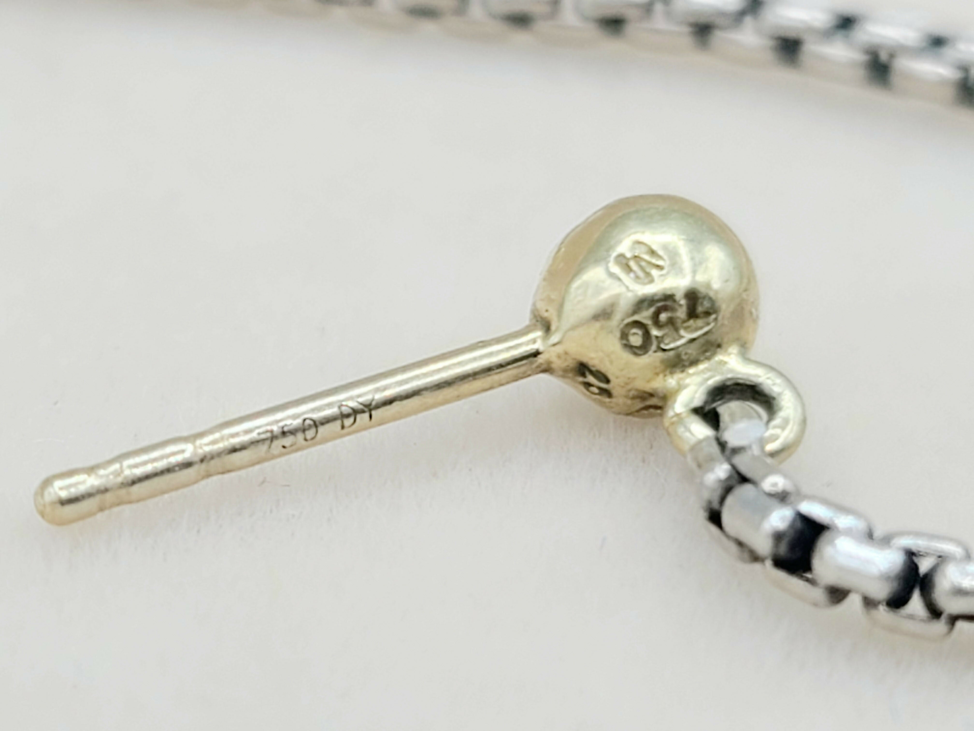 David Yurman聽Pearl聽Drop聽Gold聽Station聽Earrings、mySite、hinf8tx79