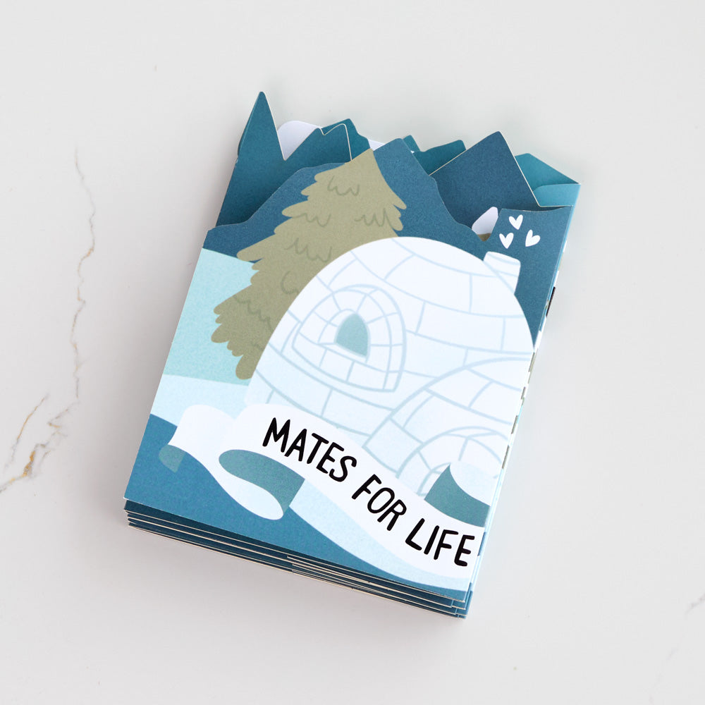 Mates For Life Happy Anniversary Loooooong Card™ (Expands to 2 feet)、mySite、solidvoid