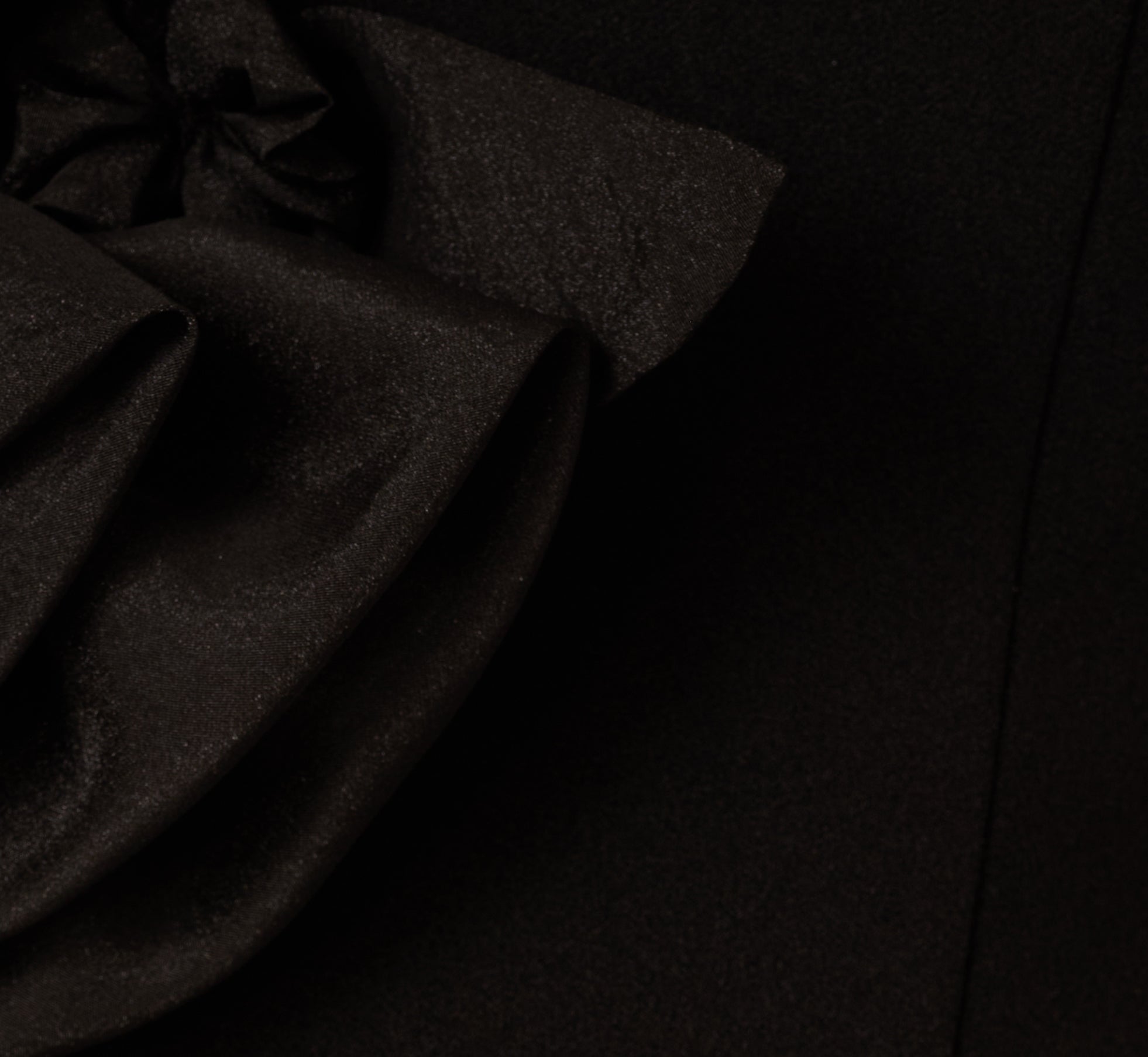 One Shoulder Rosette Midi Sheath Dress In Black、mySite、solidvoid