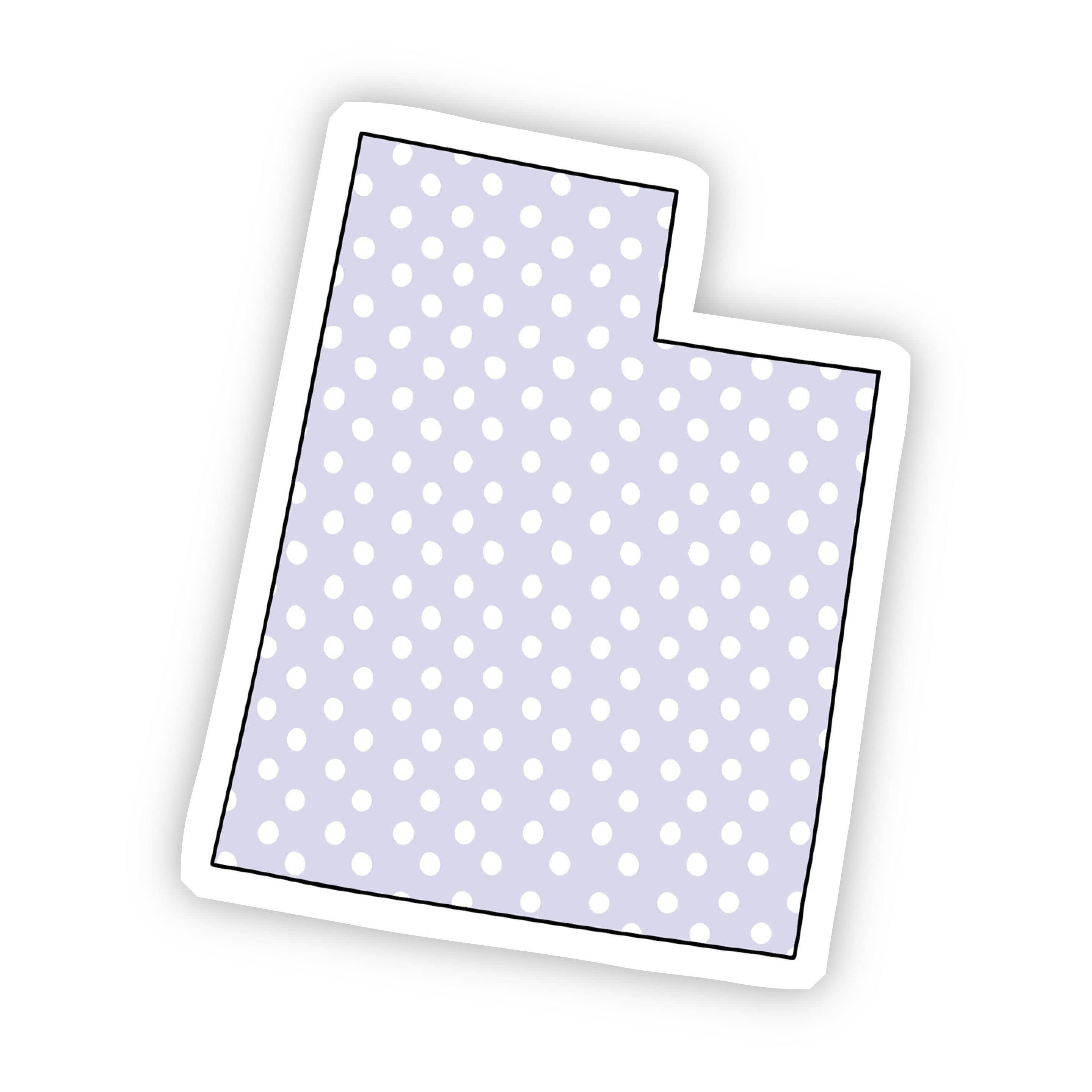  Utah Polka Dot Sticker、mySite、elrpsem3k