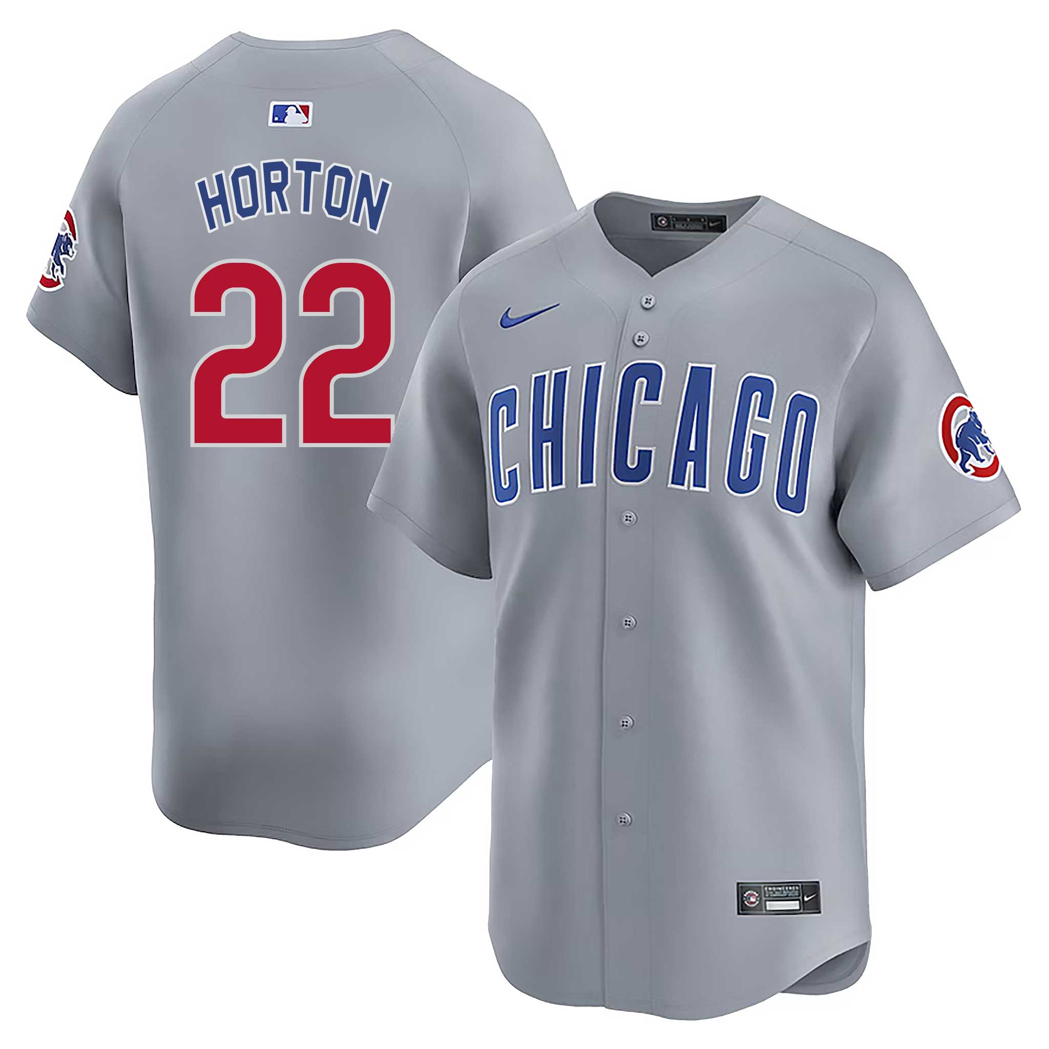 Chicago Cubs Cade Horton Nike Road Vapor Limited Jersey W/ Authentic Lettering、mySite、vikingsvslions