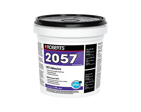 ROBERTS - 2057 PREMIUM VINYL COMPOSITION TILE ADHESIVE 4 GALLON