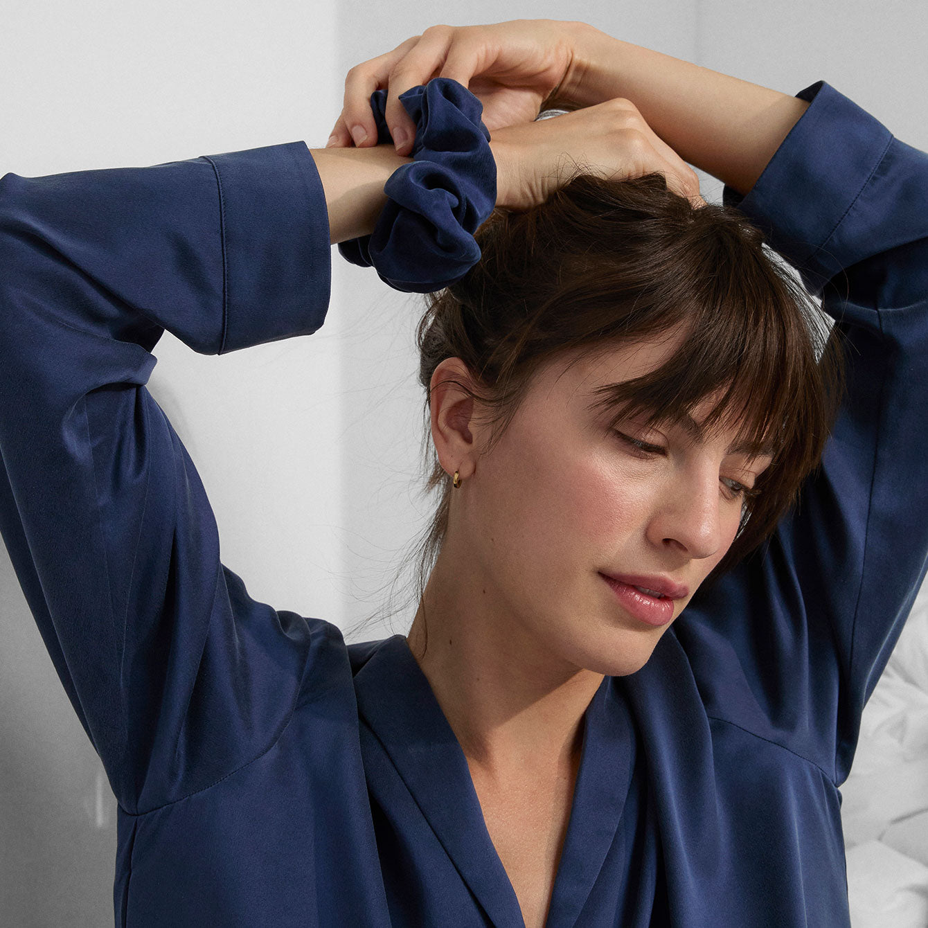 Washable Silk Classic Scrunchie、mySite、bengalsvssteelers