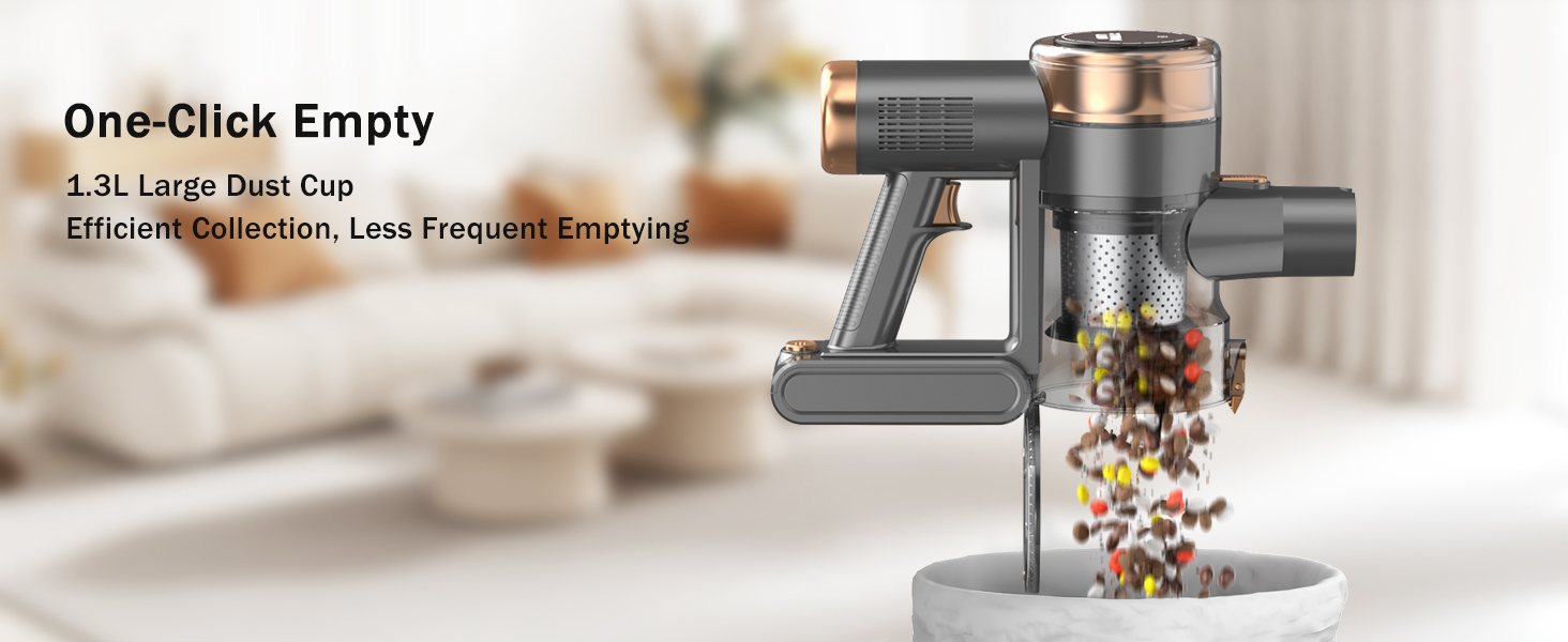 NuYupo DHC100 Cordless Vacuum Cleaner Stick Handhed Upright Vacuums Cleaners vac for home pet hair