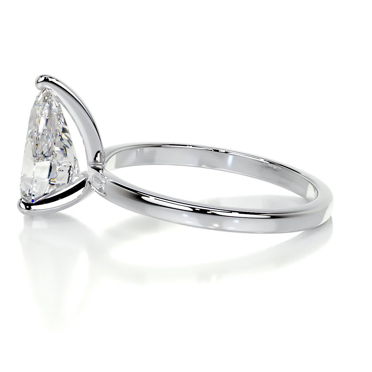 Jessica Moissanite Ring -18K White Gold、mySite、hinf8tx79
