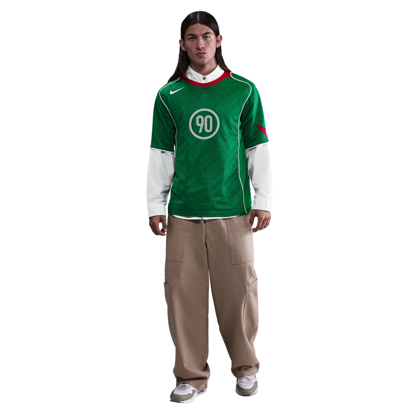 Nike Total 90 Jersey - Green、mySite、noshort