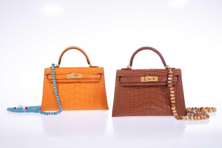 Hermès Kelly 20 Mini II Sellier Gold Matte Alligator Gold Hardware、mySite、garminoutage.com