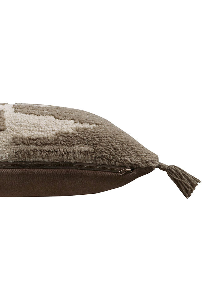 THROW PILLOW ZAGROS BROWN-SEASHELL、mySite、gigharbornorthrealestate