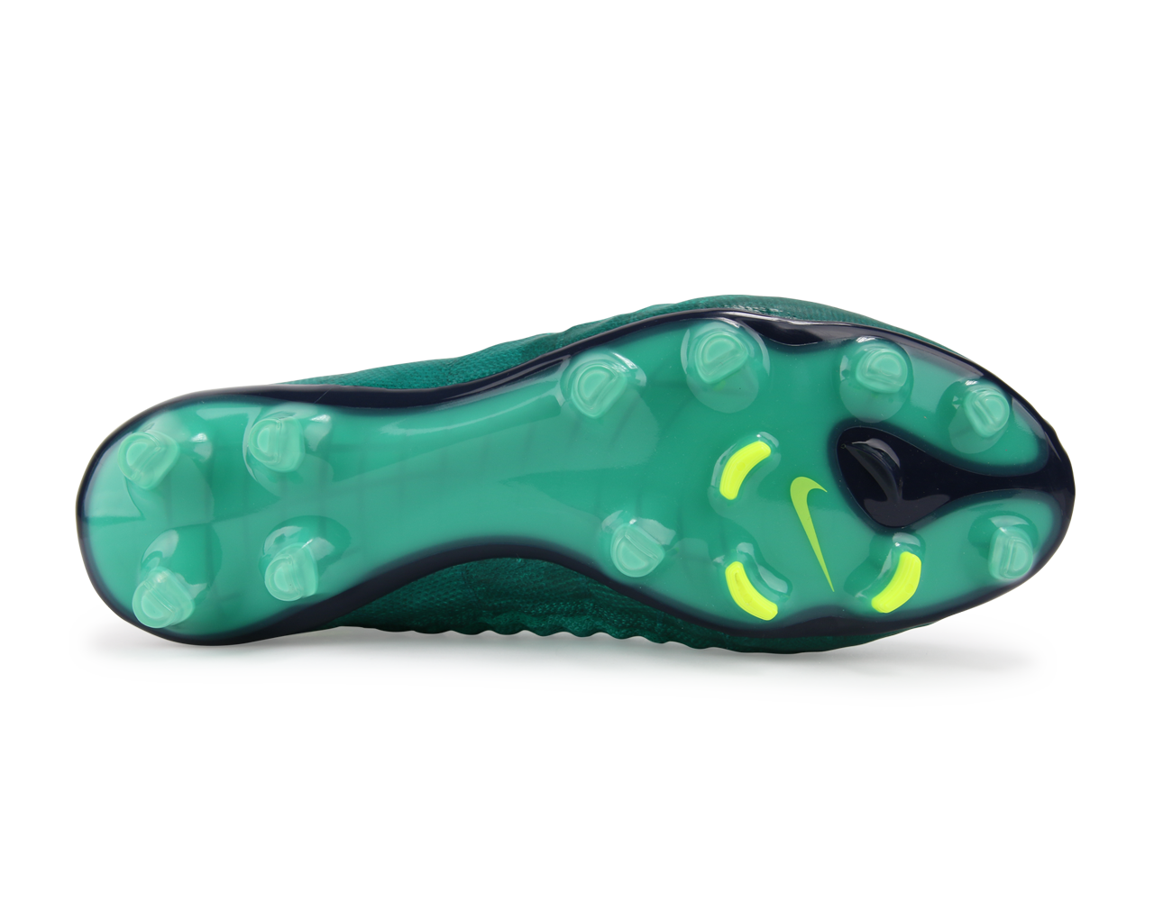 Nike Men's Magista Obra II FG Rio Teal/Volt/Obsidian/Clear Jade、mySite、noshort