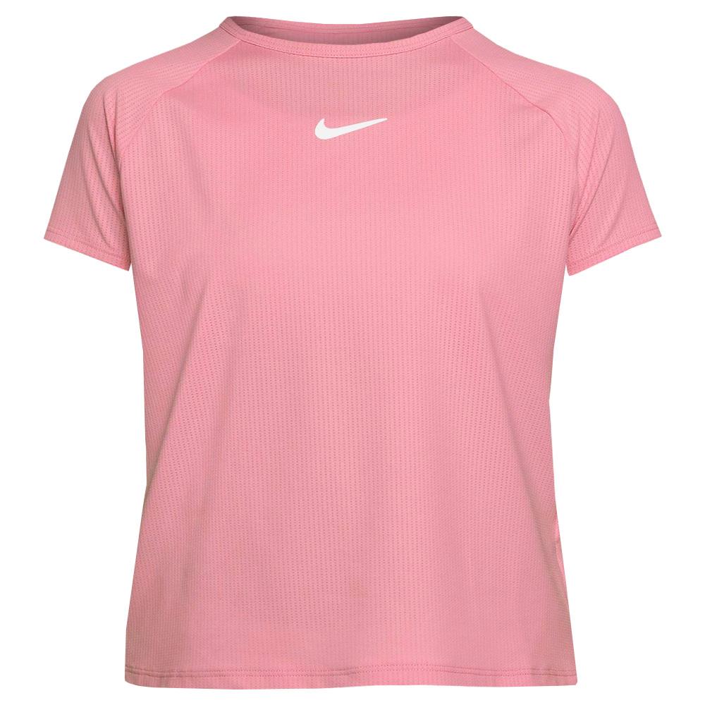 Nike Girls Victory Short Sleeve - Coral