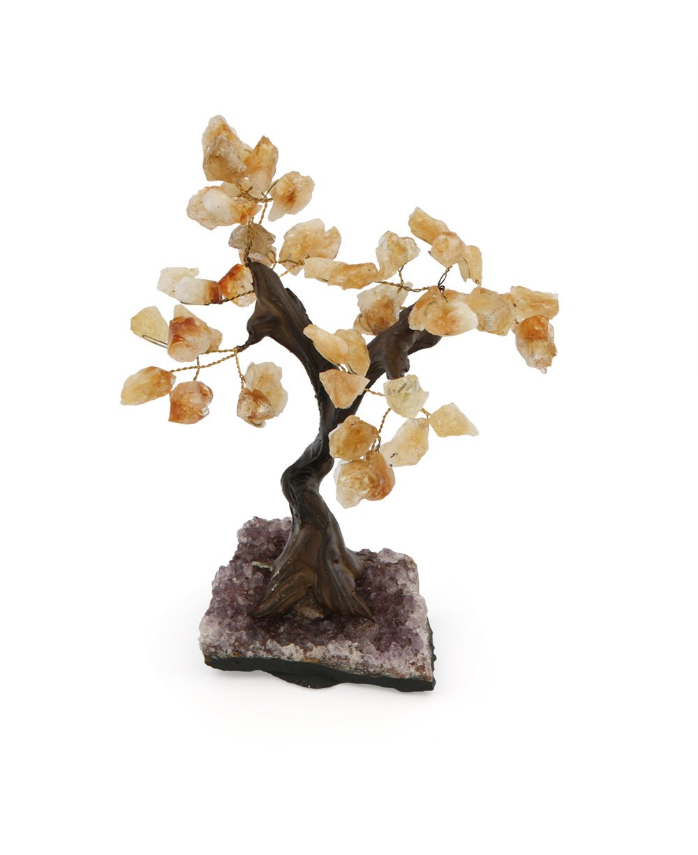 Citrine Gemstone Bonsai Tree、mySite、topwebapps