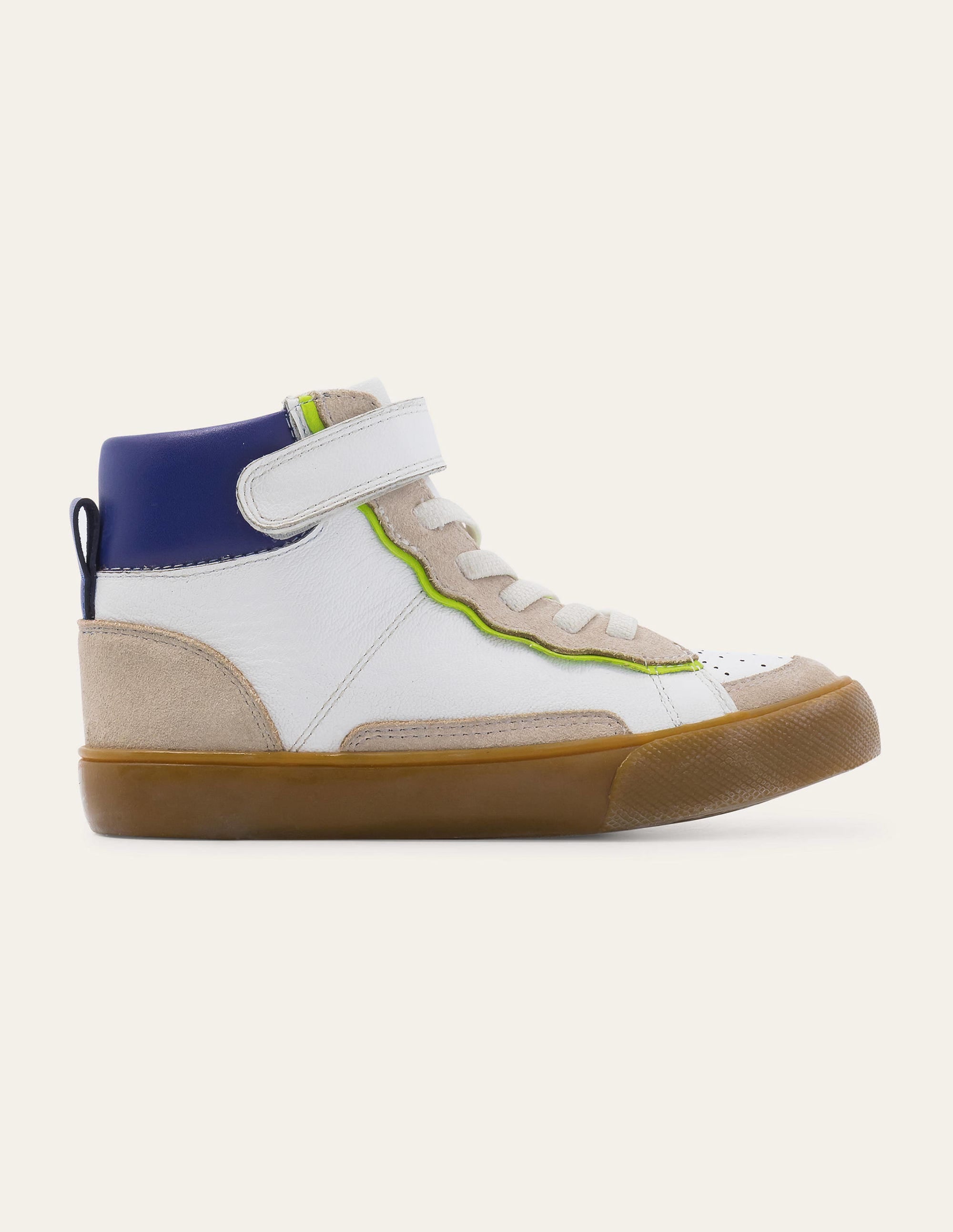  Leather High Tops-White、mySite、ashleygrahame