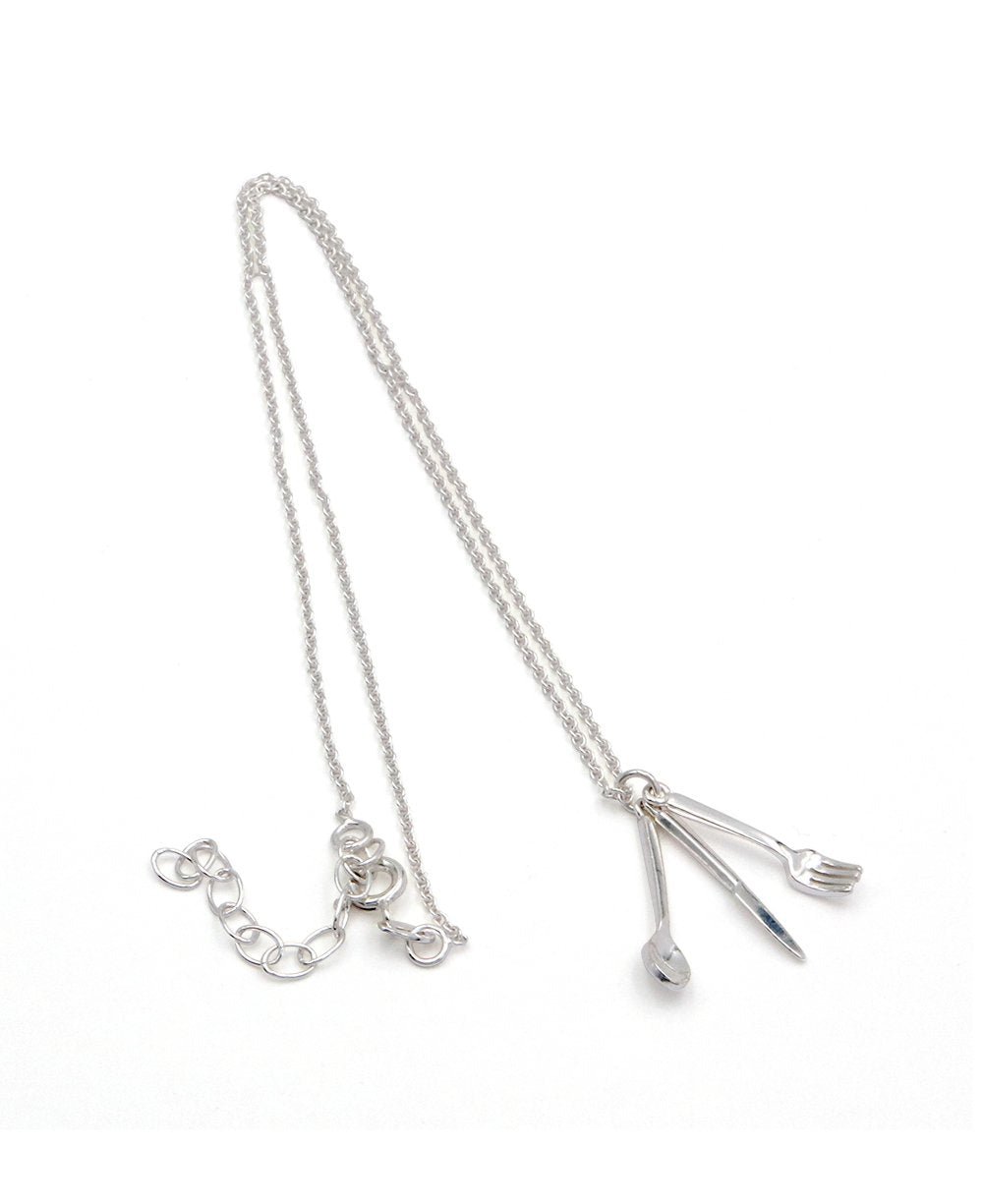 Feed The Soul Sterling Silver Necklace、mySite、topwebapps