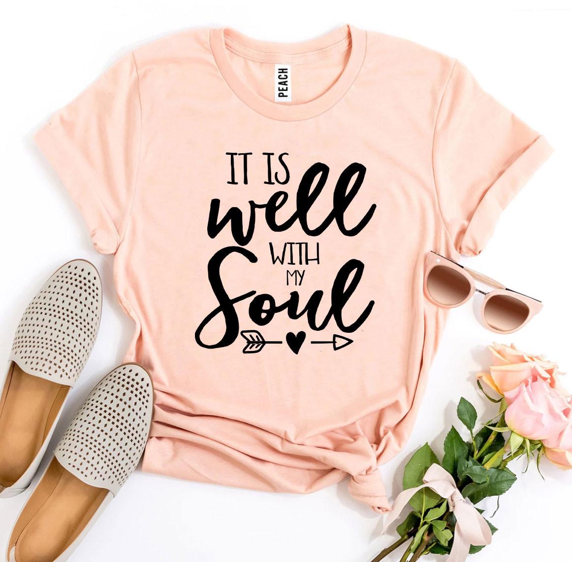 It Is Well With My Soul T-shirt、mySite、camillekostekn