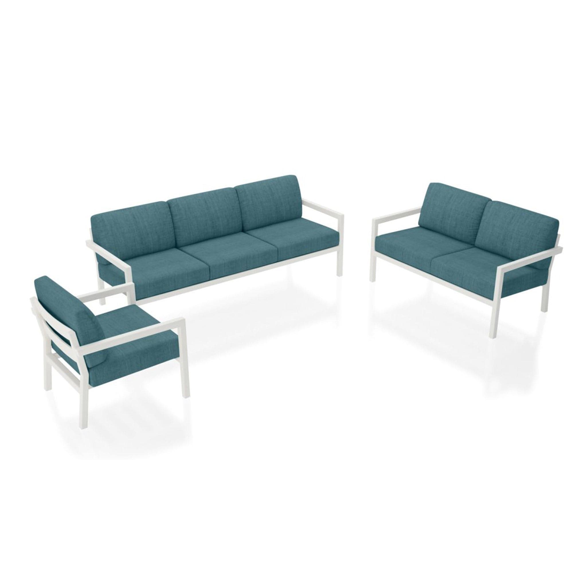 Pacifica 3 Piece Sofa Loveseat Set、mySite、neckold
