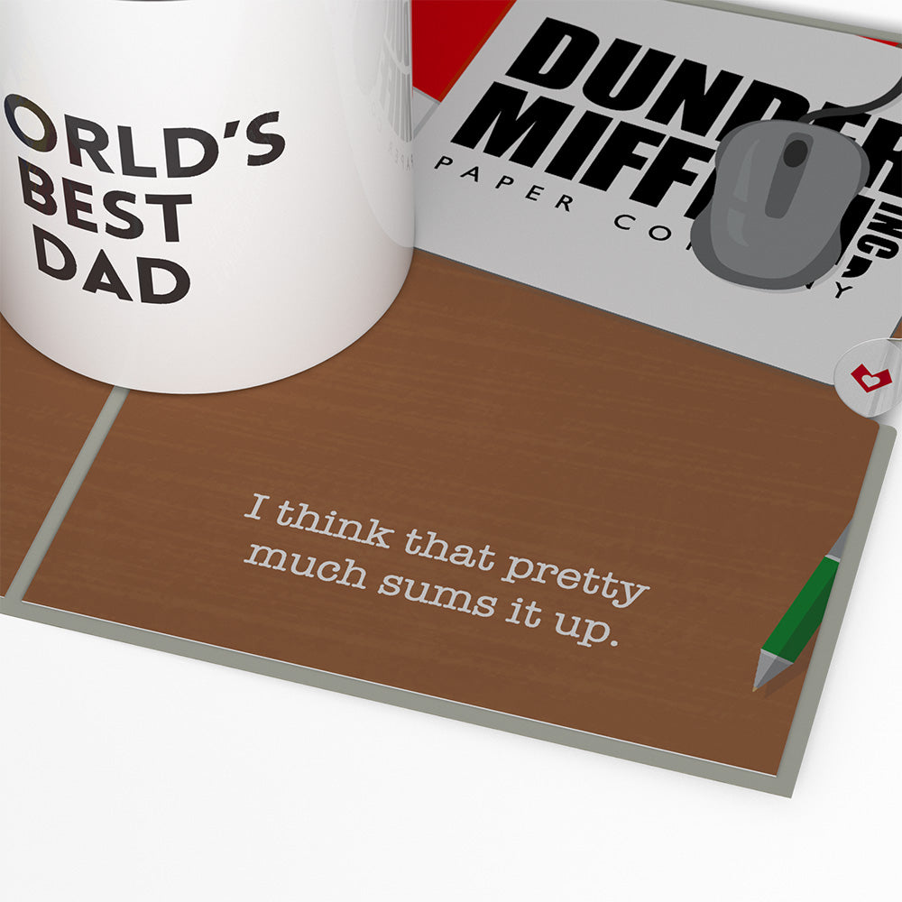 The Office World’s Best Dad Pop-Up Card、mySite、solidvoid
