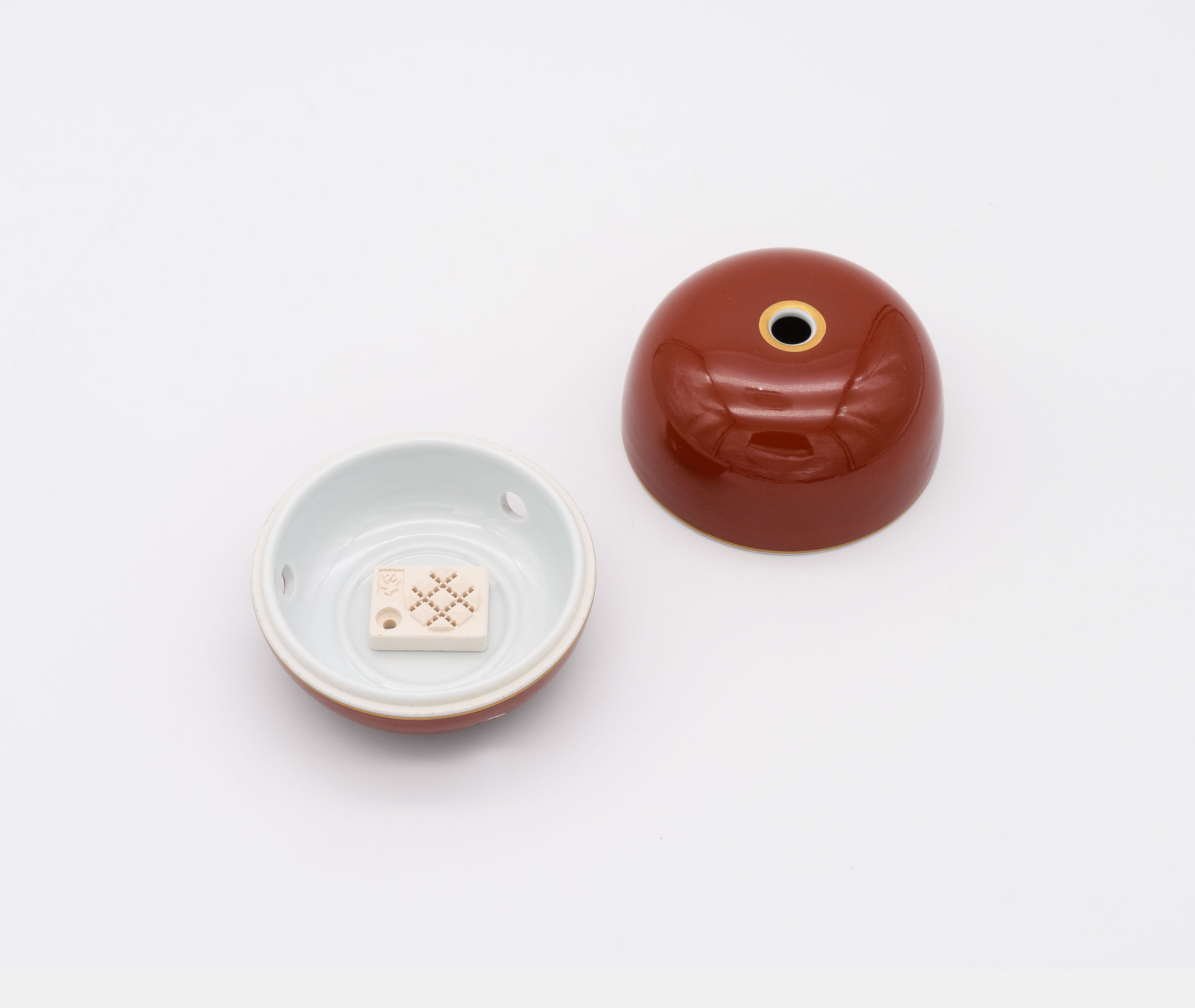 Miyuki Incense Burner - Vermilion、mySite、topwebapps