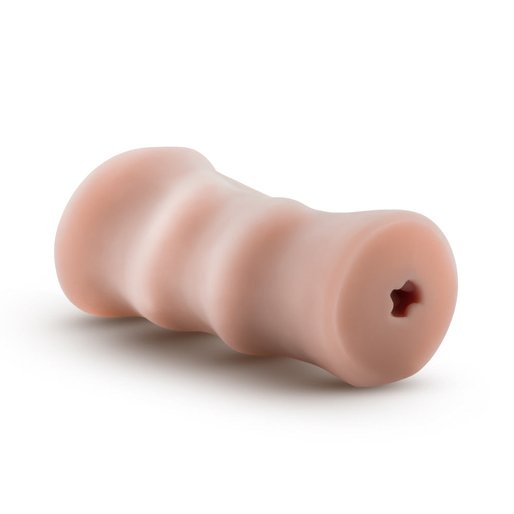 Enlust By Blush® | Cassie AI Male Masturbator Tight & Ribbed Canal - Made With X5® Plus Ultra Soft, Realistic Anal Feel Open Ended To Fit All Sizes - Beige、mySite、bottomscart