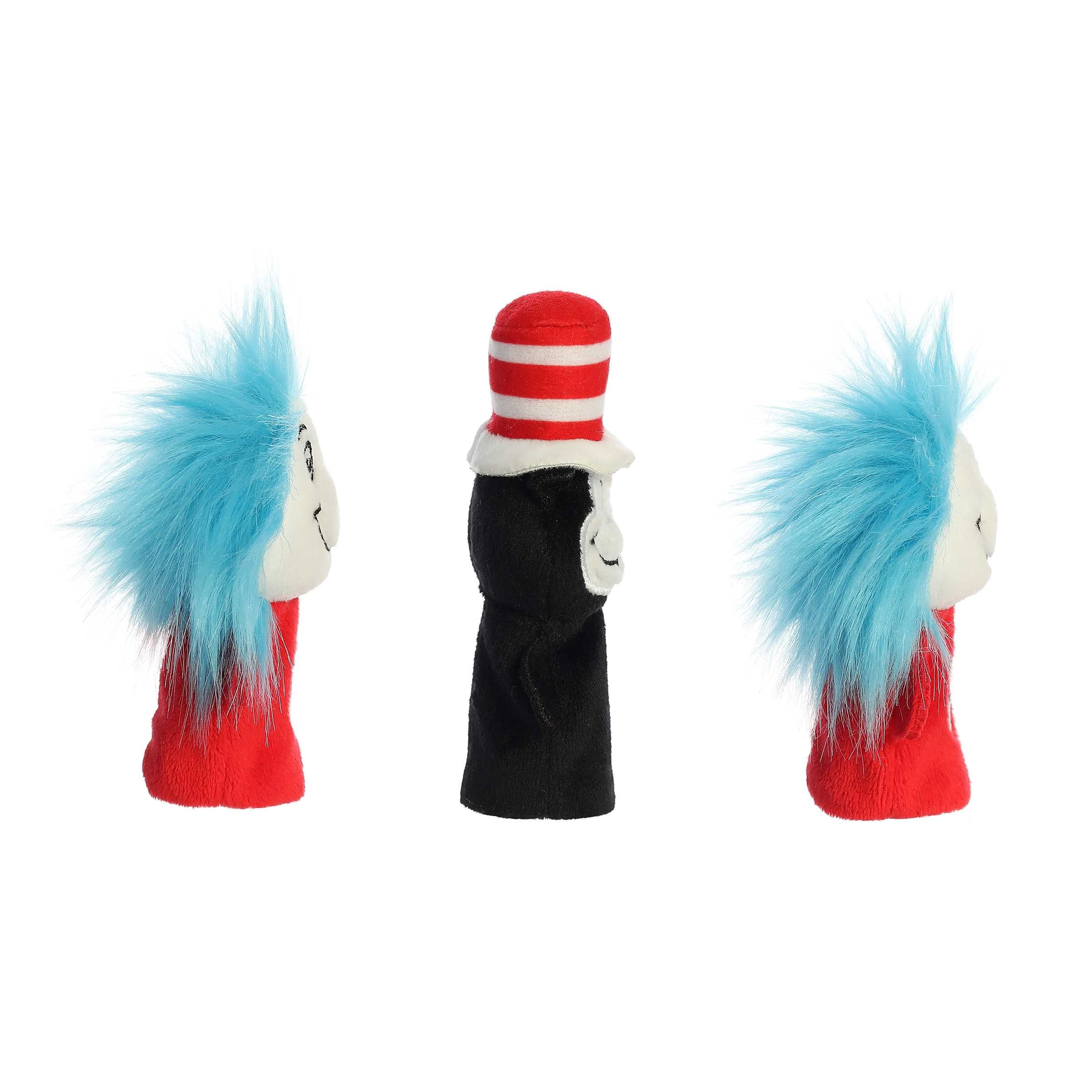Aurora® - Dr. Seuss™ - 3 Dr. Seuss Finger Puppet Set、mySite、g9winljtr