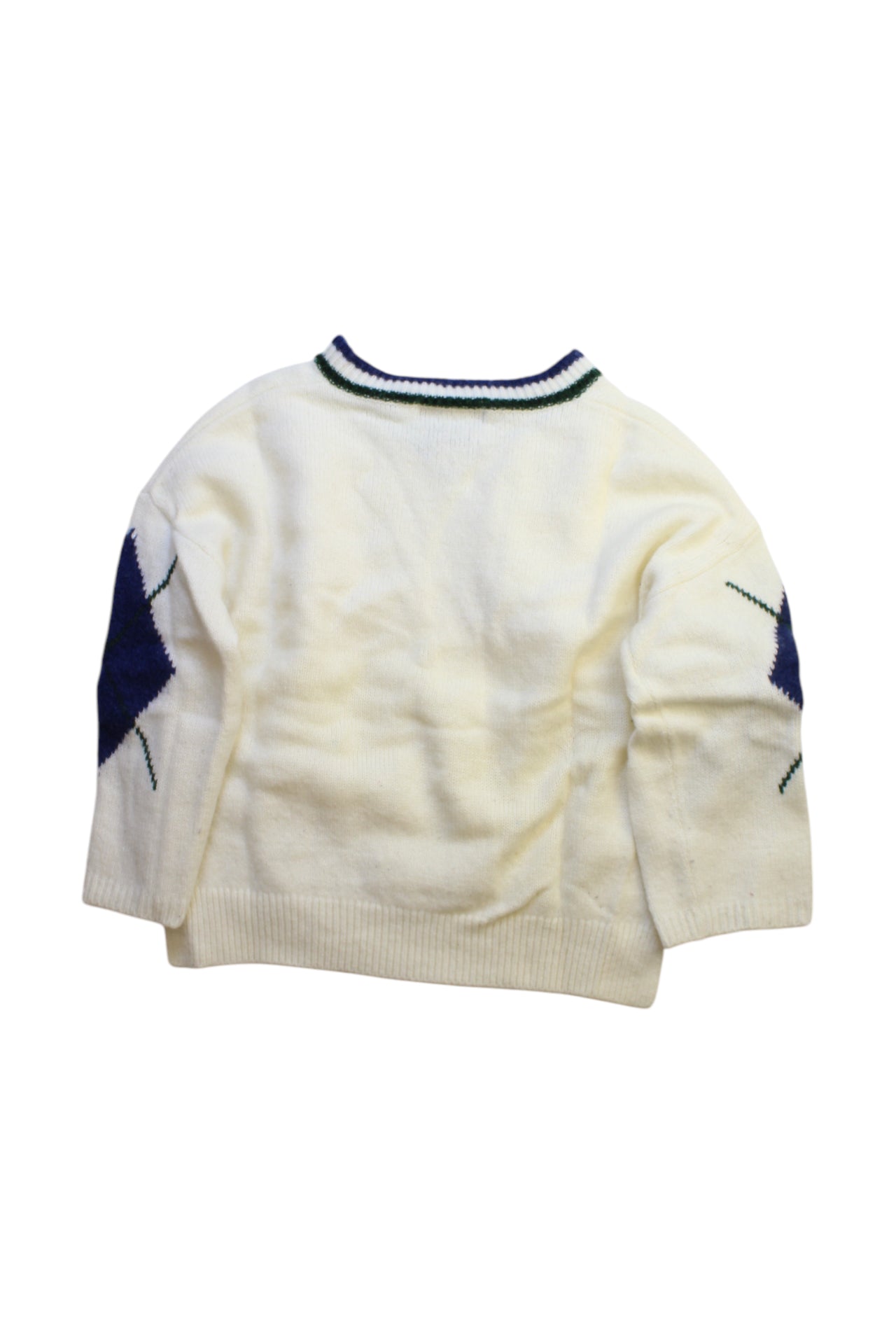 Comme Ca Ism V-Neck Knit Sweater 7-8Y、mySite、g9winljtr