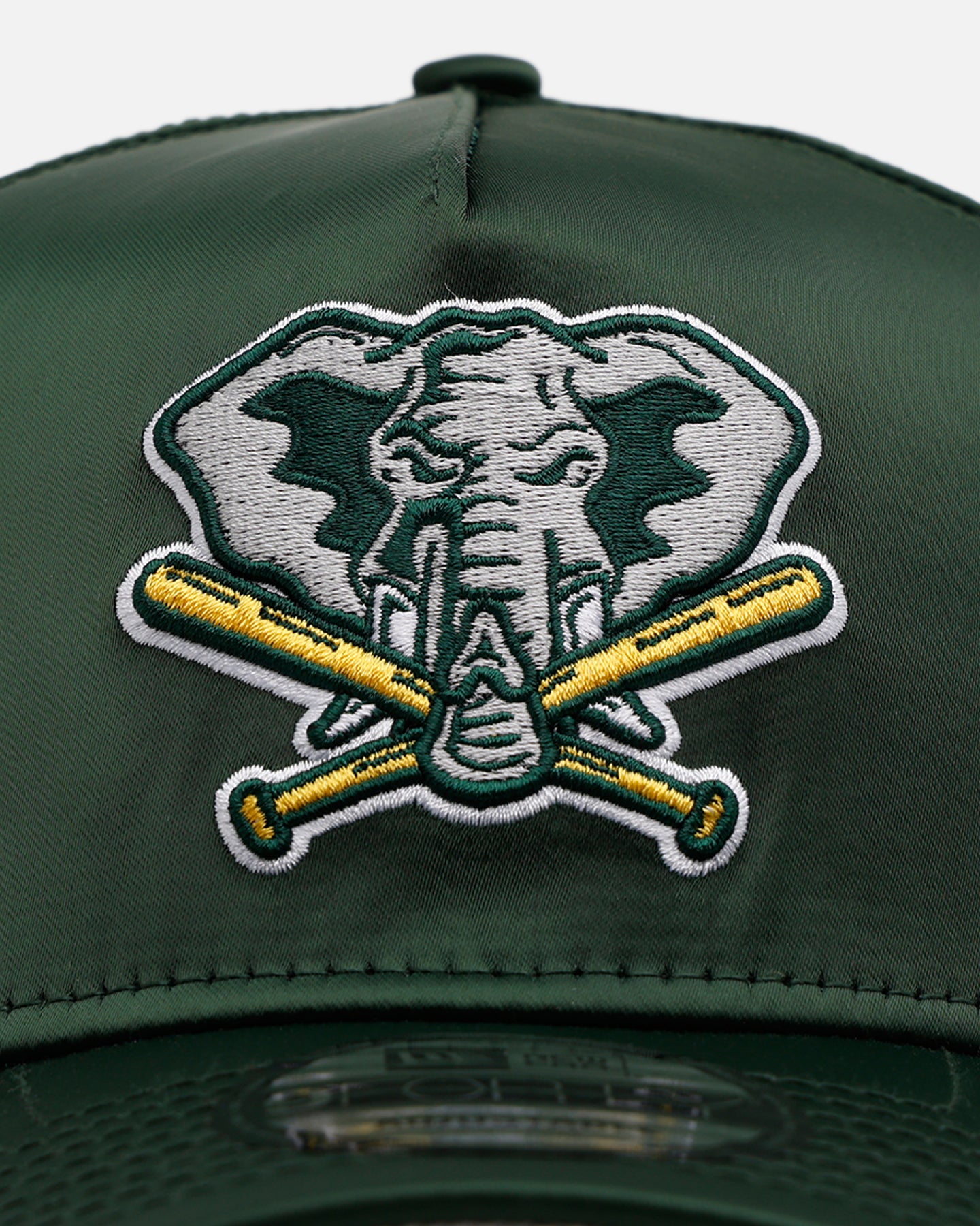 New Era Oakland Athletics 'Team Color Satin' 9FORTY A-Frame Snapback Official Team Color、mySite、zt4zffjzw