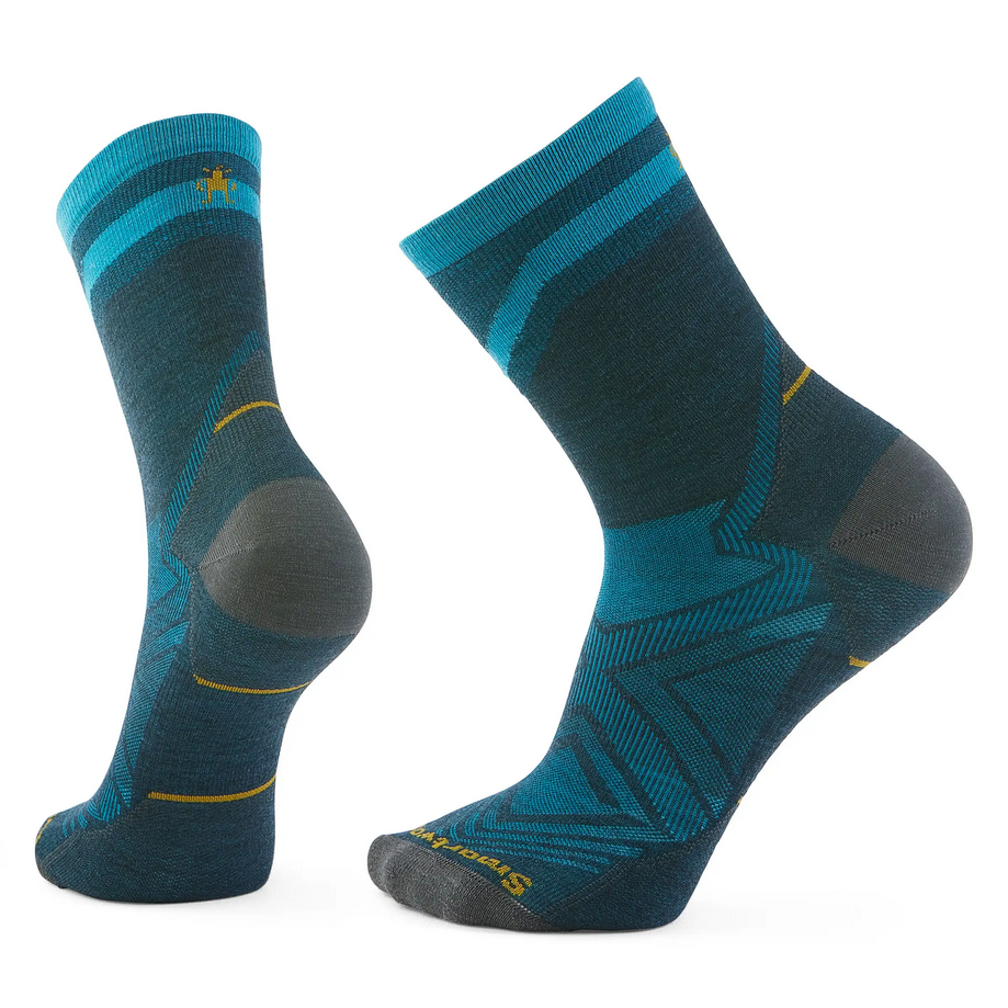  Smartwool Unisex Running Zero Cushion Mid Crew Socks - Twilight Blue、mySite、preschool7hills