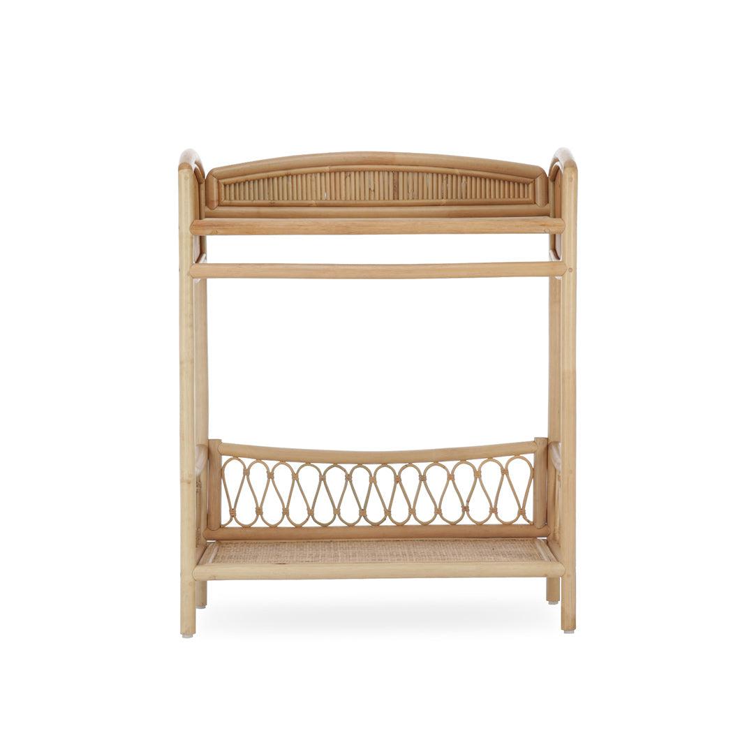 CuddleCo Aria Changer + Hanging Rail - Rattan、mySite、merchandisen
