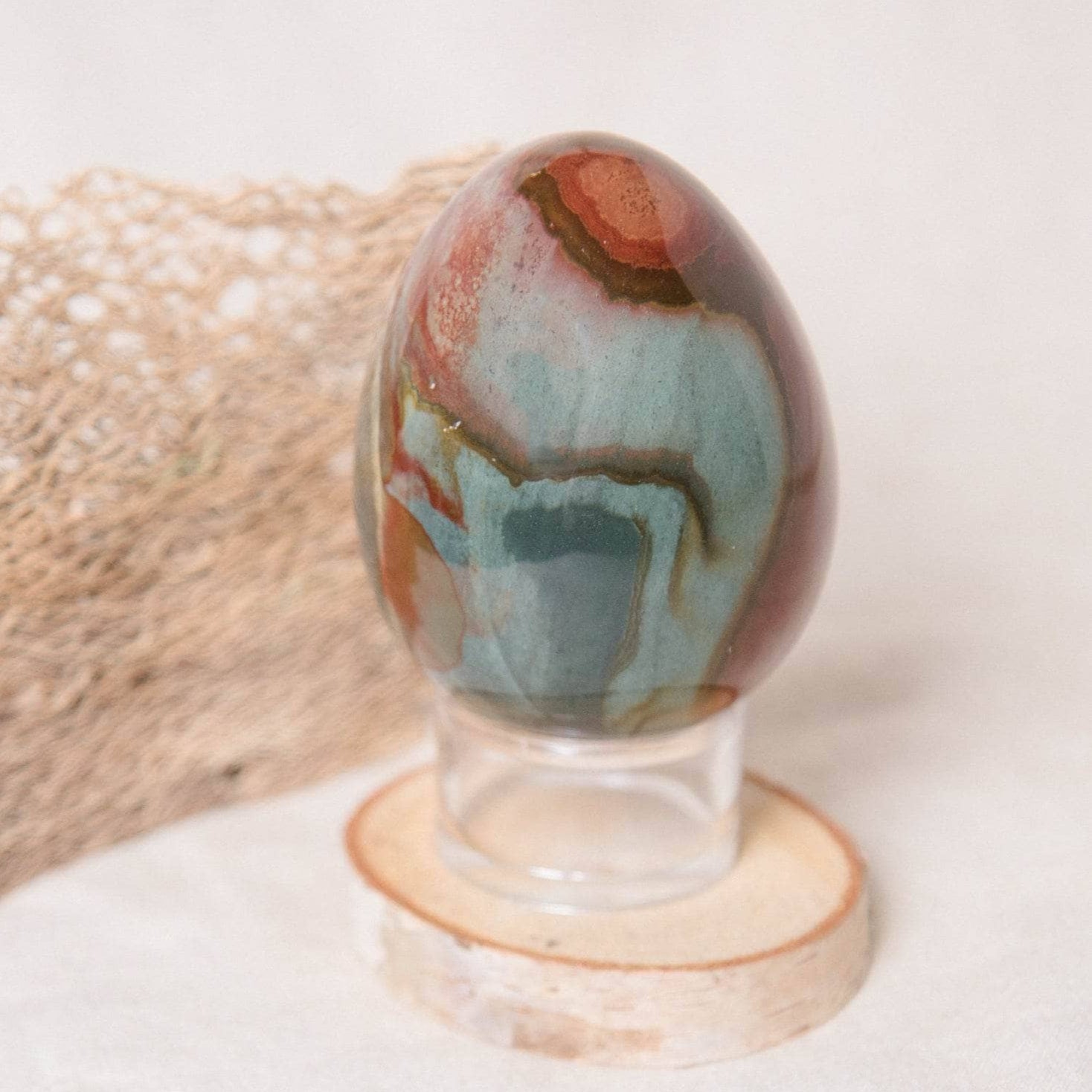 Polychrome Jasper Eggs - AAA Premium Quality、mySite、hinf8tx79