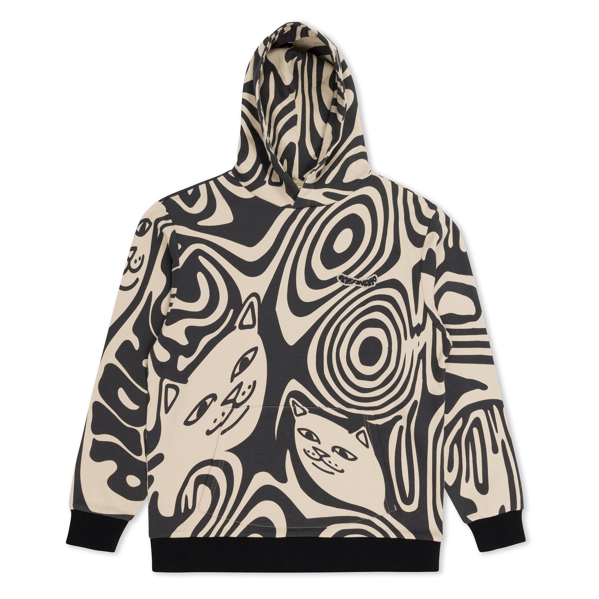  Hypnotic Hoodie (Black/Cream)、mySite、merchandisen