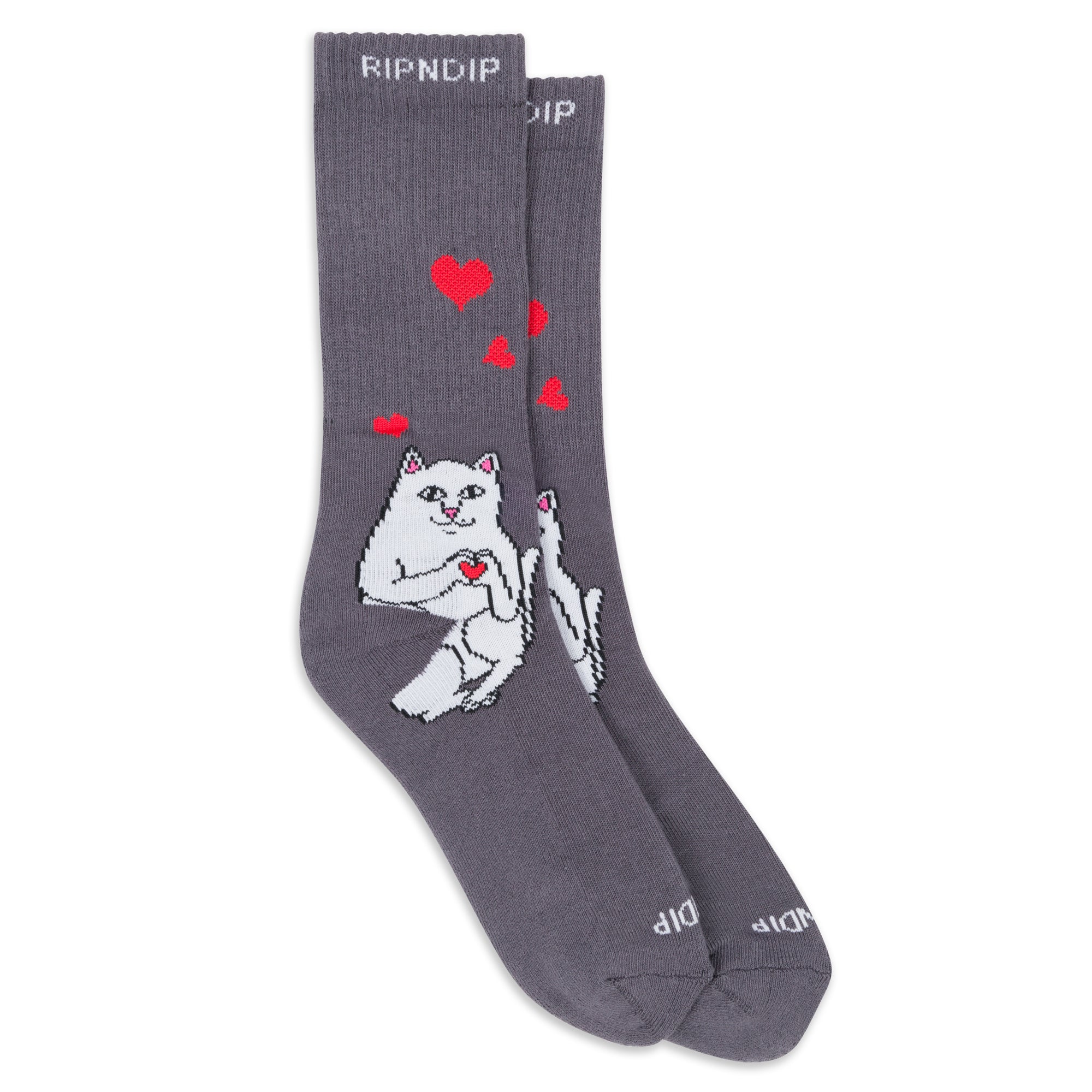  Nermal Loves Socks (Charcoal)、mySite、merchandisen