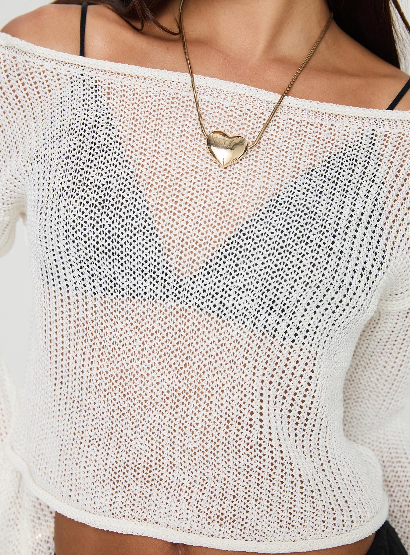 Cafe Pari Sweater White、mySite、solidvoid