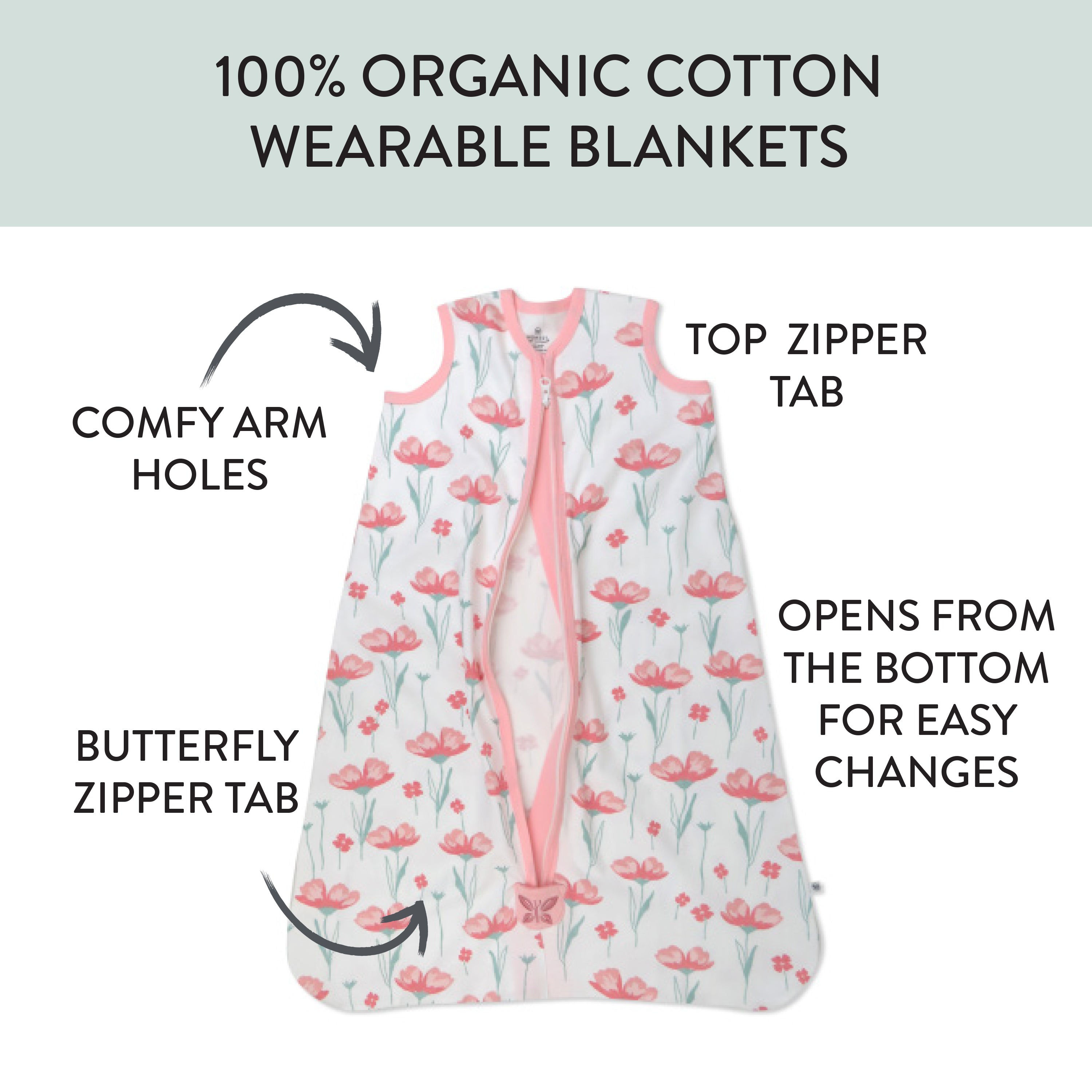  Organic Cotton Classic Wearable Blanket、mySite、layawaytickets