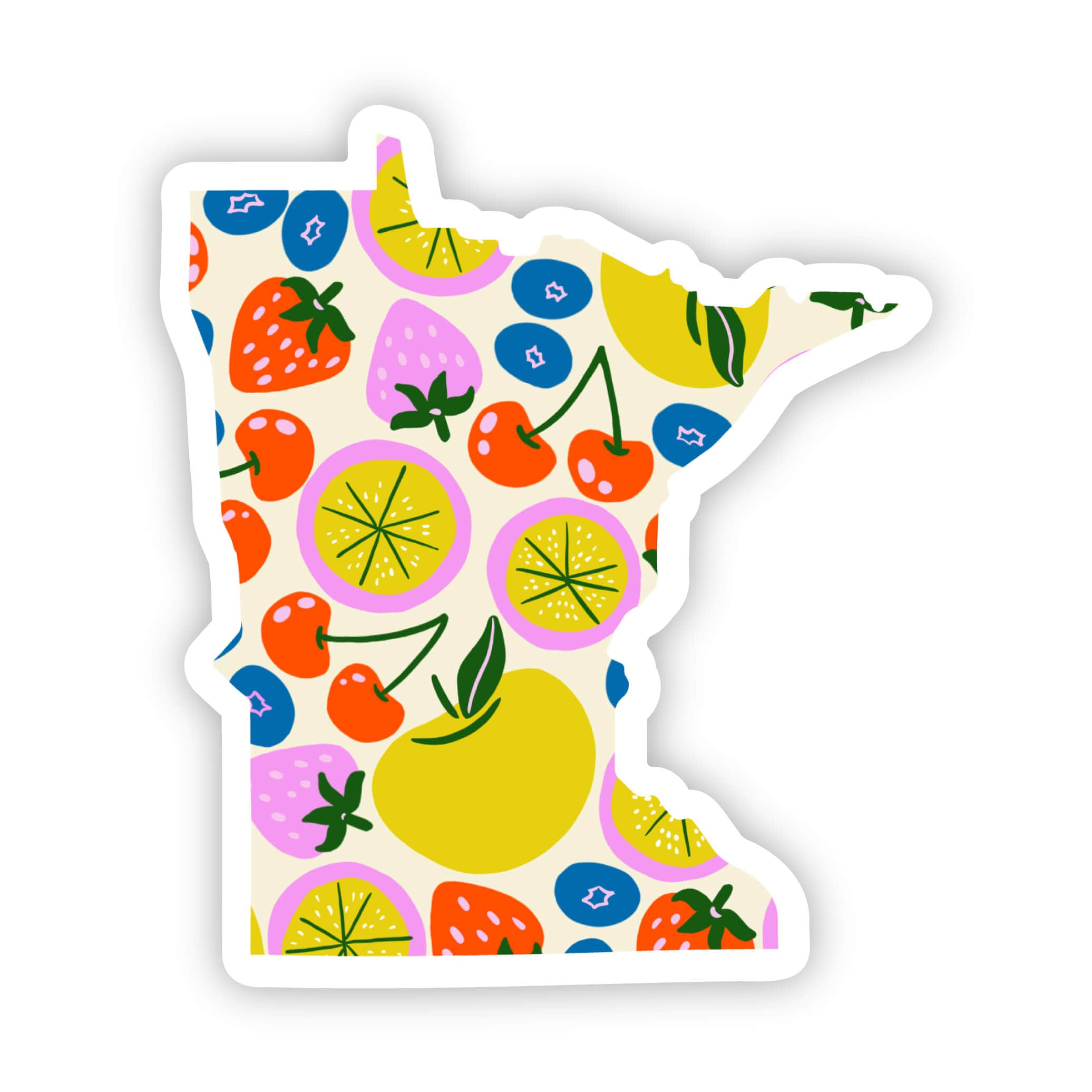  Minnesota Sticker - Cute Fruits、mySite、ghnorth