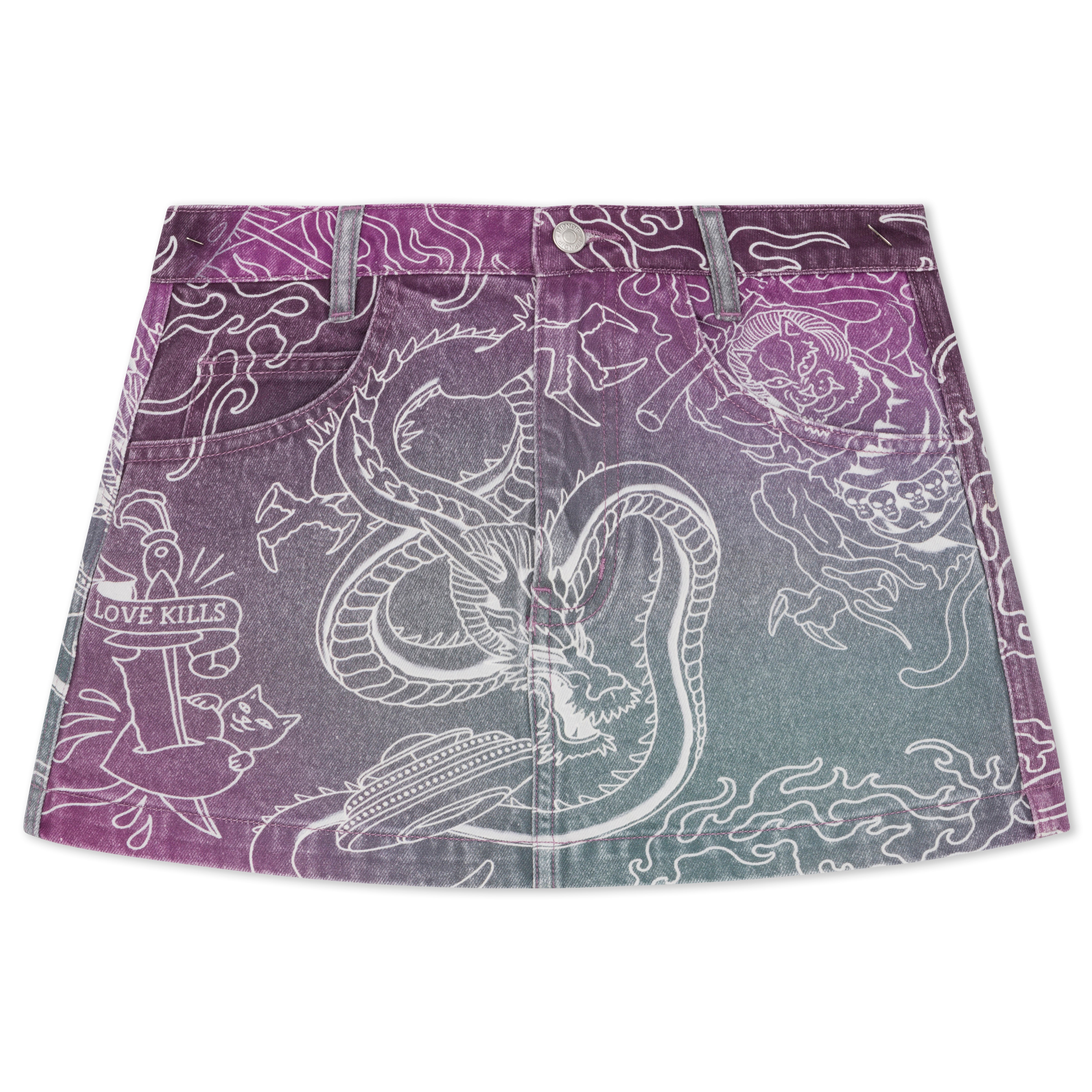  Trace Denim Skirt (Multi)、mySite、merchandisen