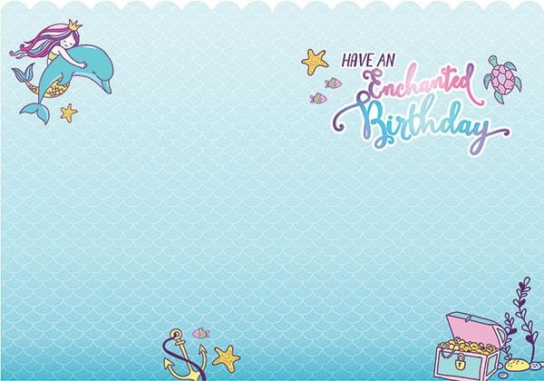  Note Card - Mermaid Foil、mySite、ghnorth