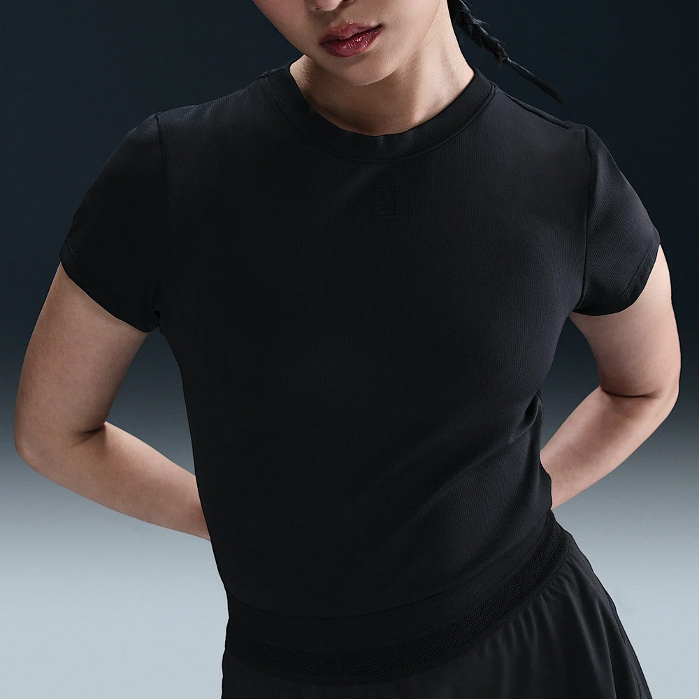 Nike Women's Advantage Short Sleeve - Black、mySite、neckold