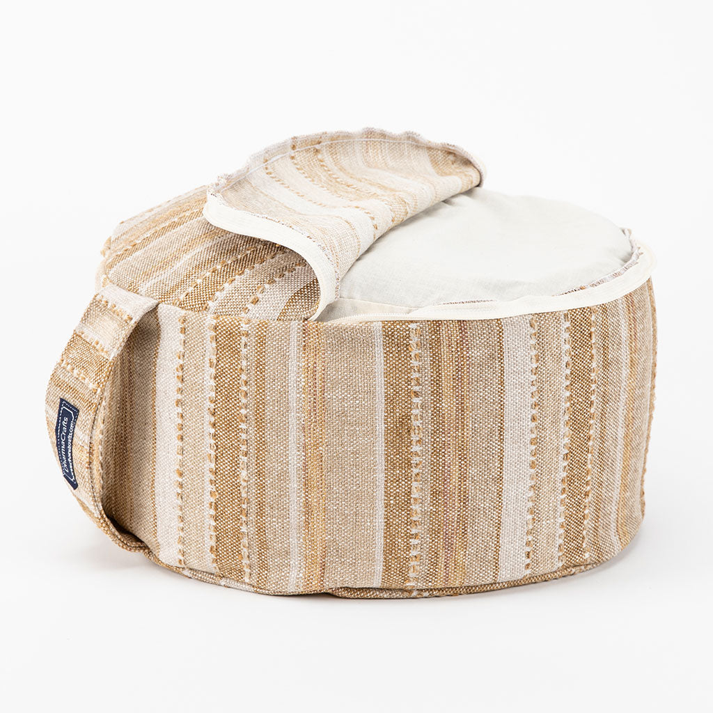 Mineral Stripe Buckwheat Hull Zafu、mySite、topwebapps