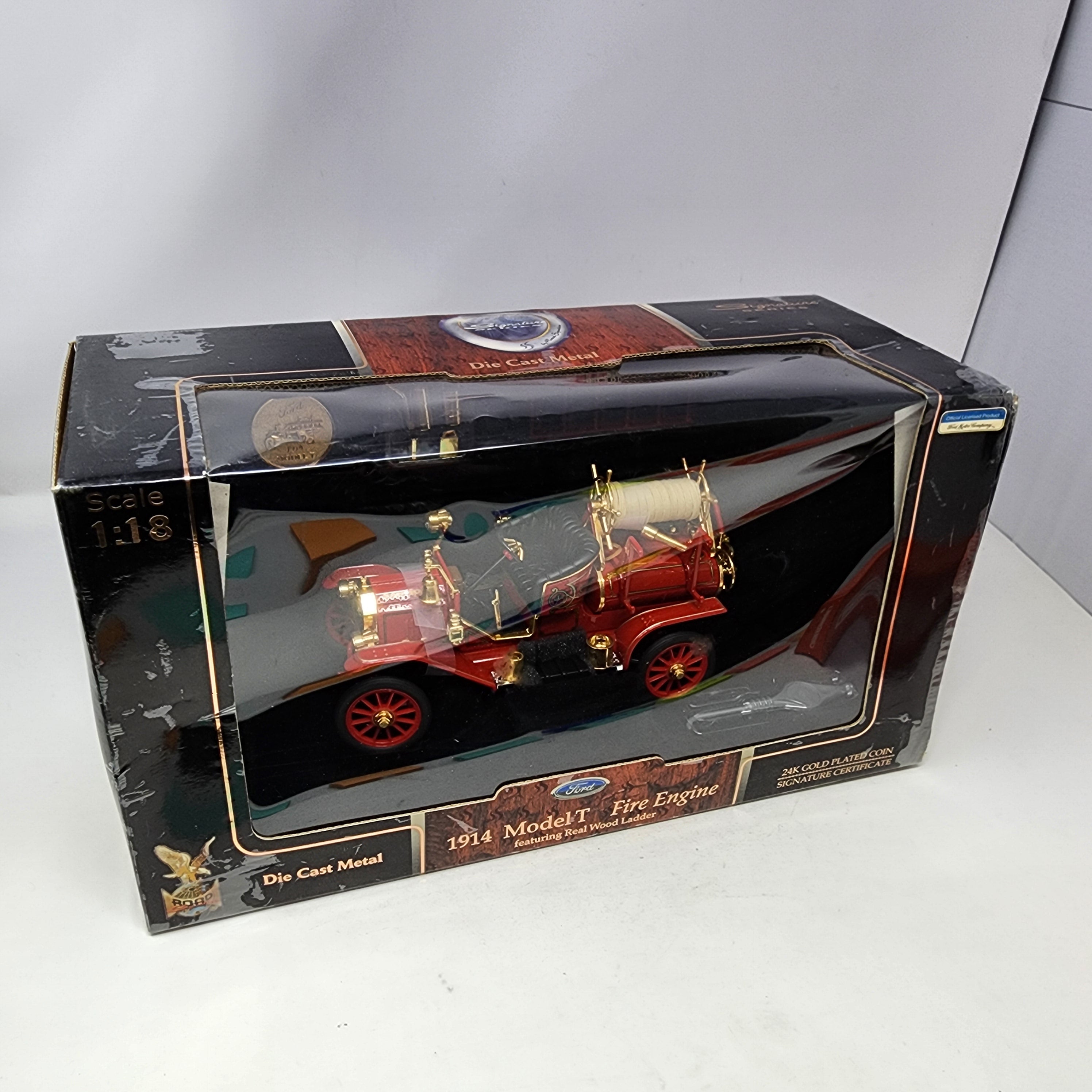 1914 Model T Fire Engine * Road Signature Collection 1/18 Scale、mySite、hgirdovlk