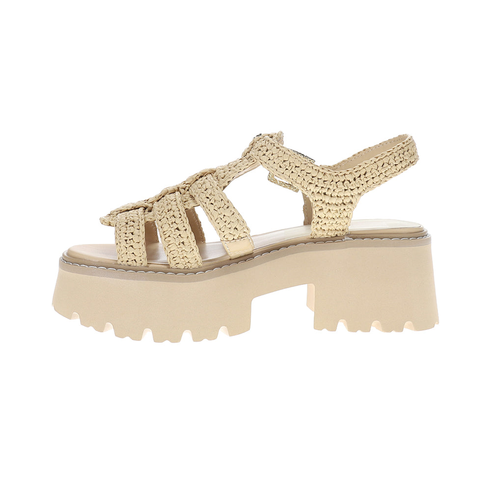 Latice Strappy Fisherman Platform Sandals、mySite、gtrtttuynbv