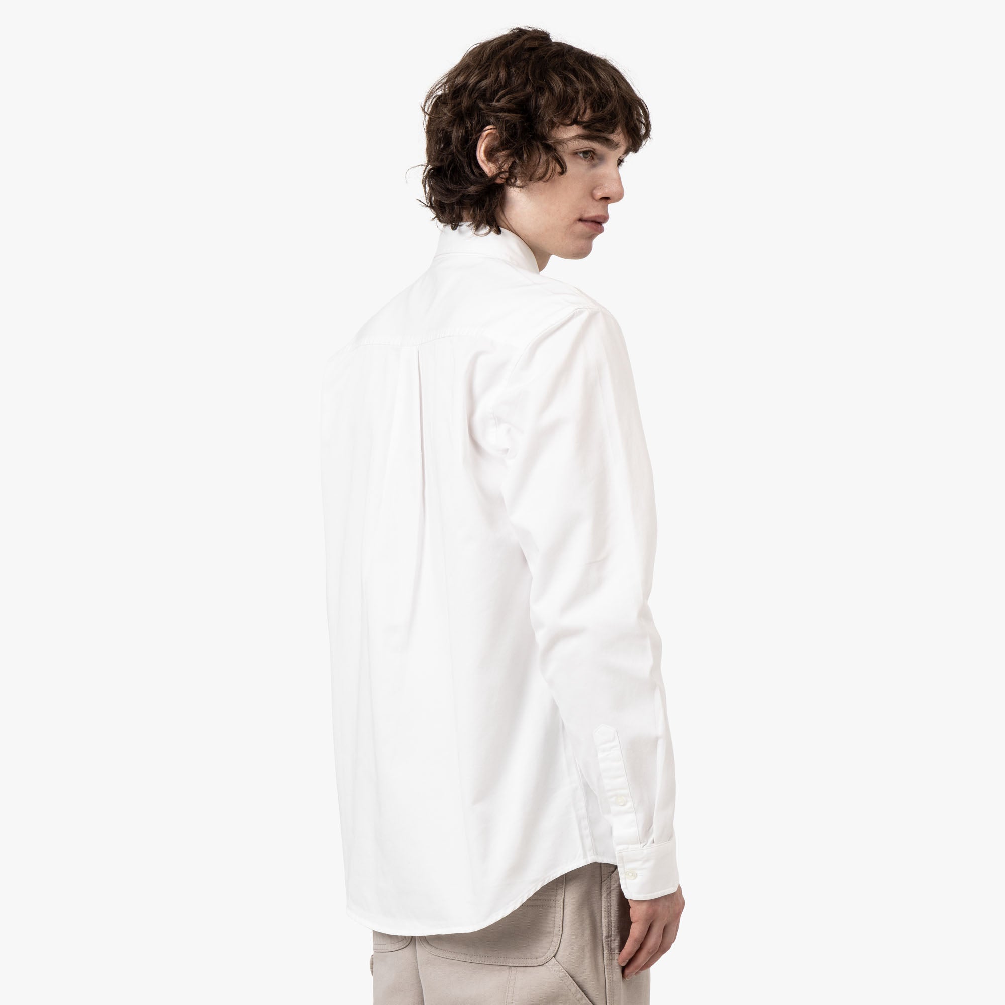  Carhartt WIP Madison Shirt White / Black、mySite、merchandisen