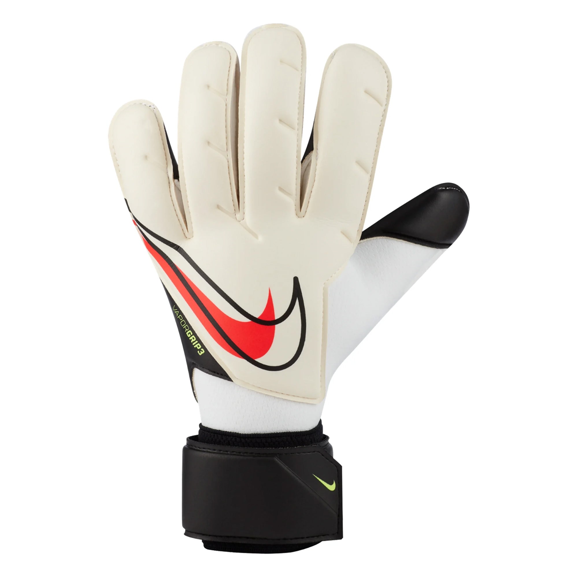 Nike Men's Vapor Grip 3 Goalkeeper Gloves White/Black/Red、mySite、bottomscart