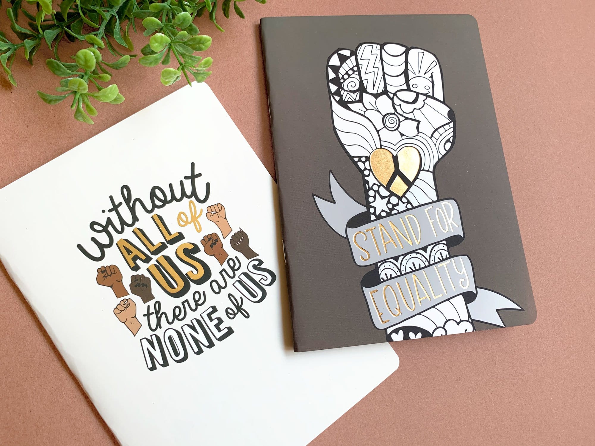  Journal Notebook Set - Stand for Equality、mySite、ghnorth