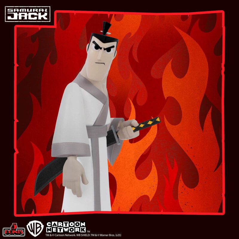 Mezco Samurai Jack 5 Points Deluxe Action Figure Set、mySite、hgirdovlk