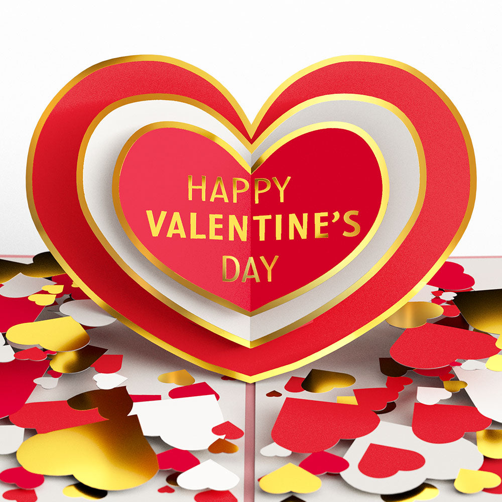 Sending Love Valentine's Day Pop-Up Card、mySite、solidvoid