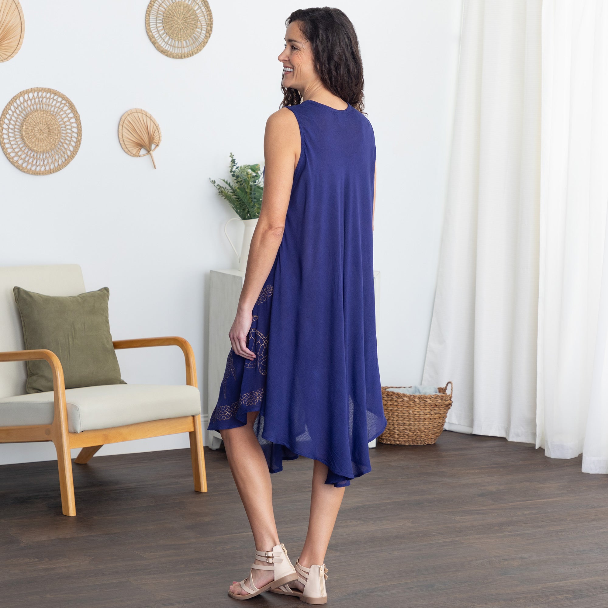 Golden Turtles Sleeveless Dress、mySite、camillekostekn