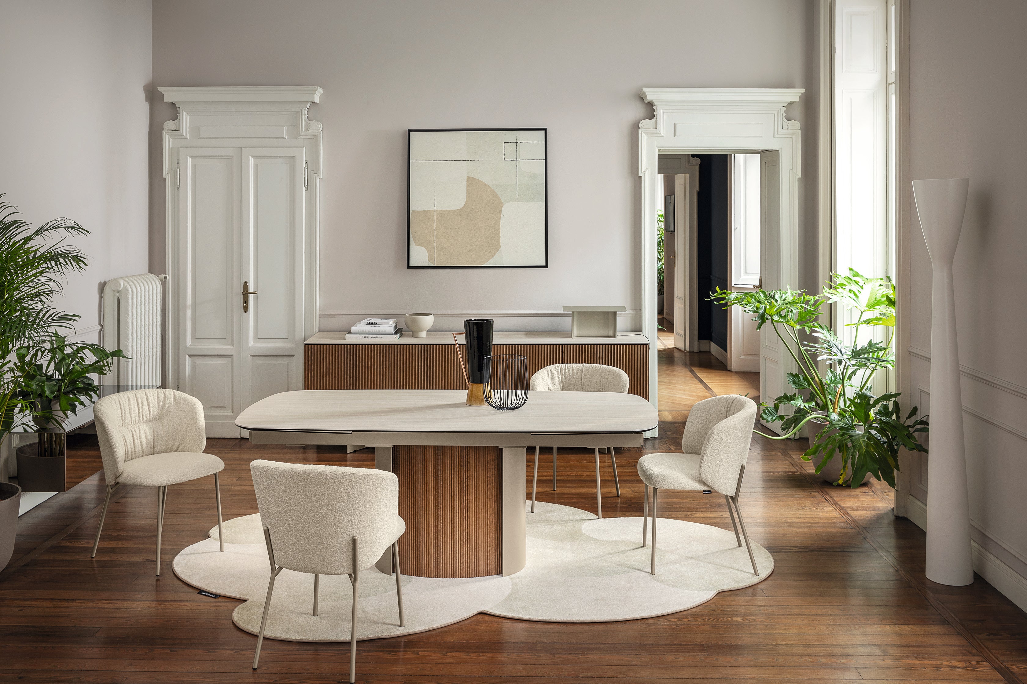  Sweel Dining Chair with Upholstery & Wood Options、mySite、sugarbowlscore