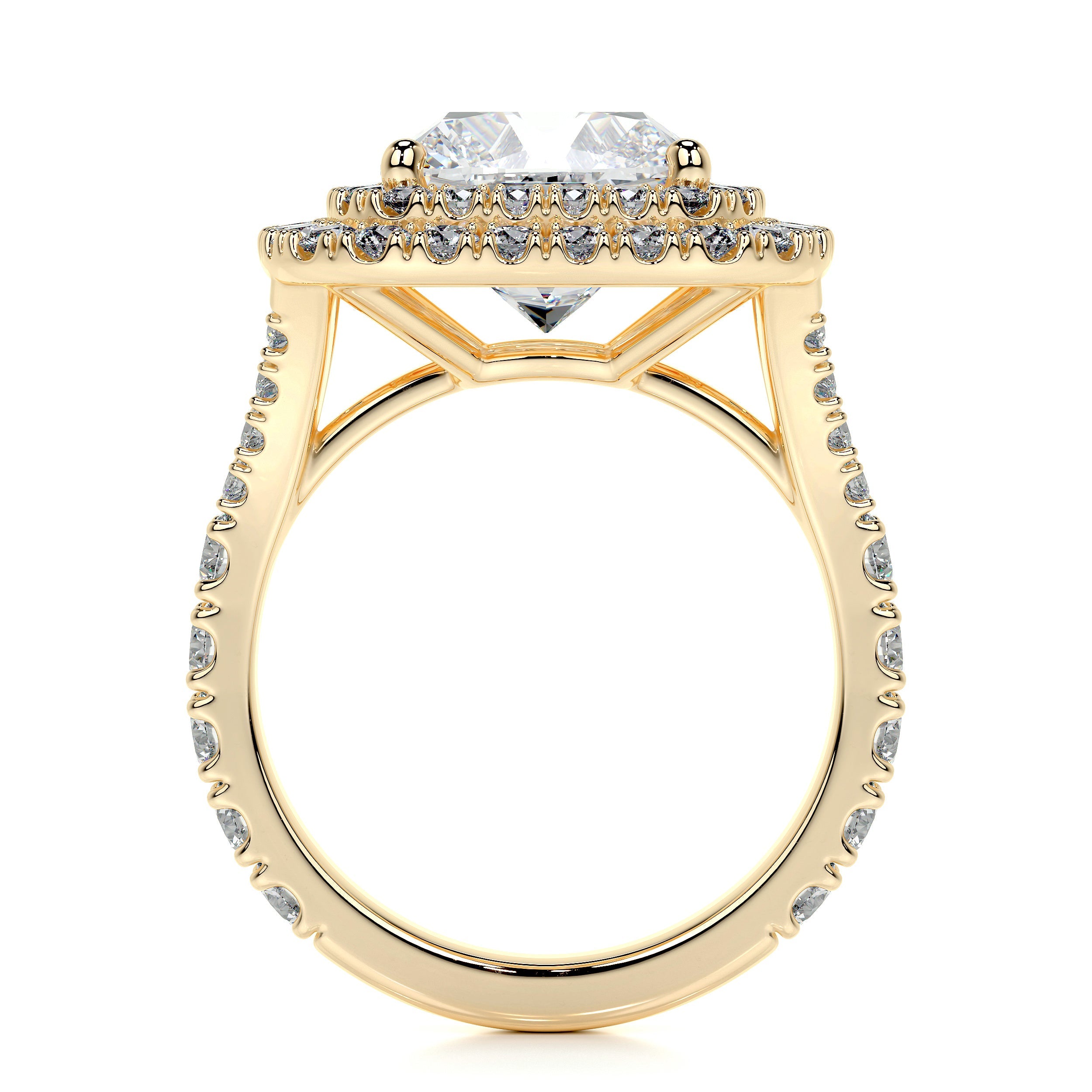 Marley Lab Grown Diamond Ring - 18K Yellow Gold、mySite、hinf8tx79