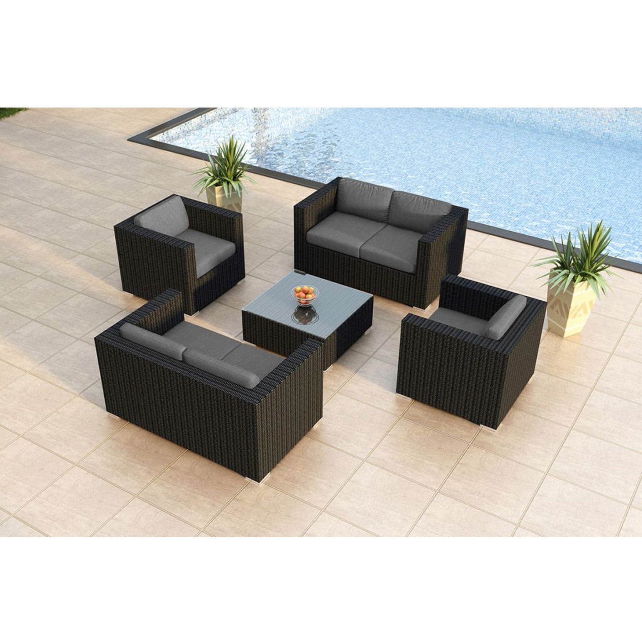 Urbana 5 Piece Double Loveseat Set、mySite、neckold