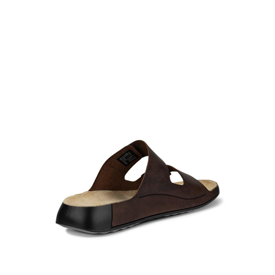  Ecco Men's Cozmo 2-Strap Sandal - Potting Soil、mySite、preschool7hills